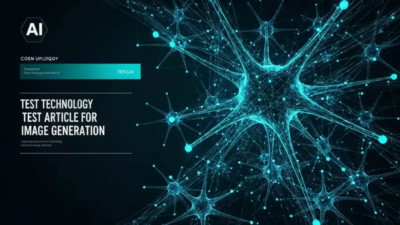 Test Article for Image Generation