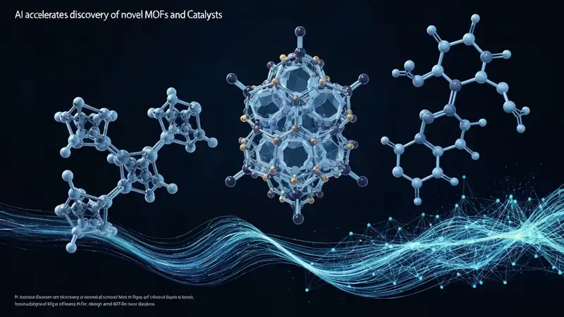 AI Accelerates Discovery of Novel MOFs and Catalysts